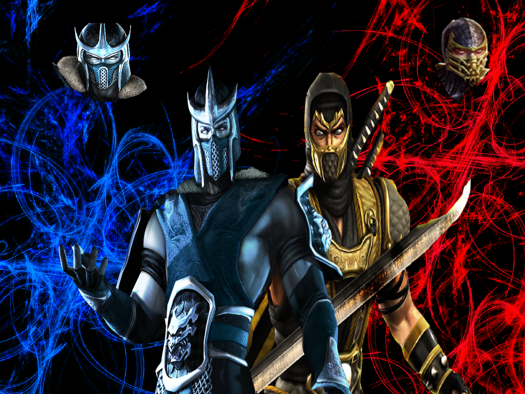 Мортал комбат тг. Scorpion sub Zero MK 9. Mortal Kombat 9 Scorpion. Скорпион МК 9 арт. Мортал комбат Скорпион МК 9.