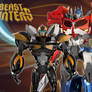 Transformers Prime: Optimus Prime x Bumblebee