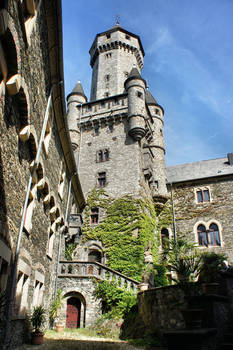 The Courtyard of Schloss Braunfels