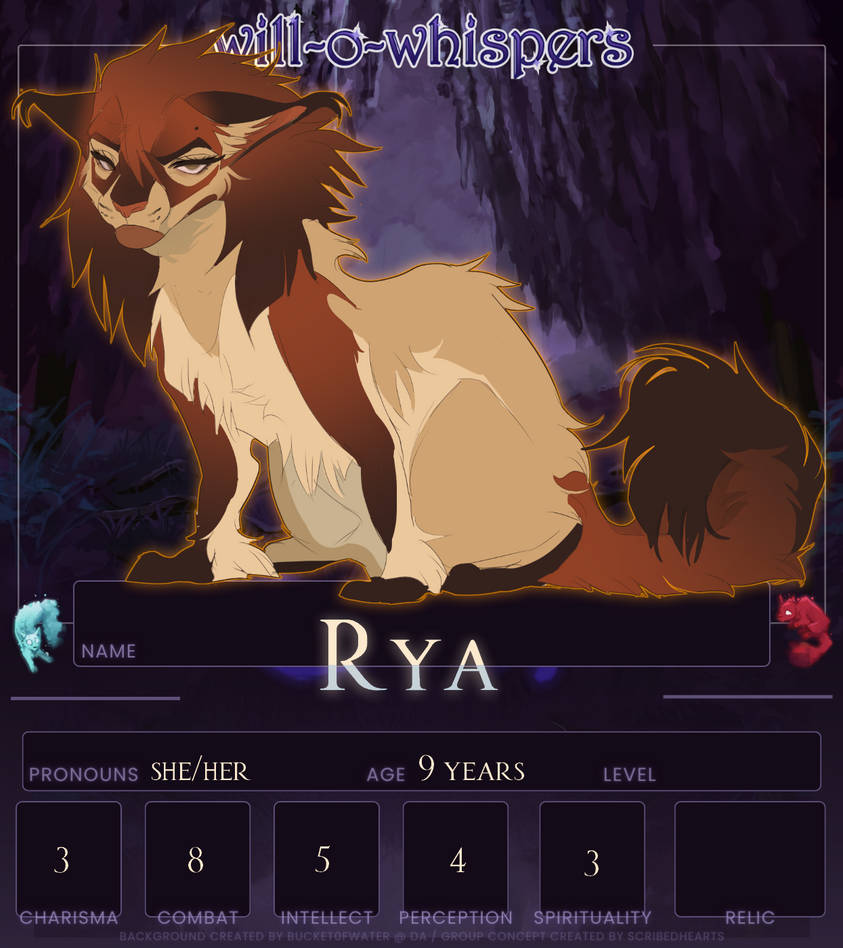 Characters Named Rya Rya by PRIMECHAL on DeviantArt