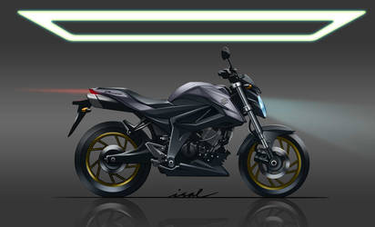 Suzuki Bandit 150 concept sketch