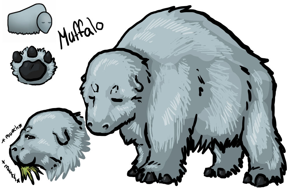 Rimworld Muffalo by ShadowWolfDragon8 on DeviantArt