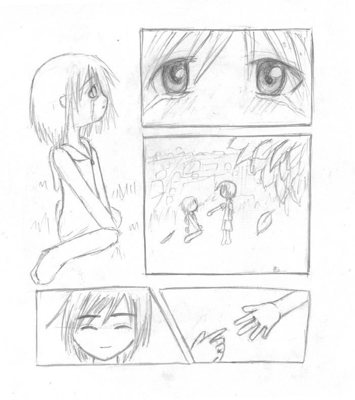 random comic sketch