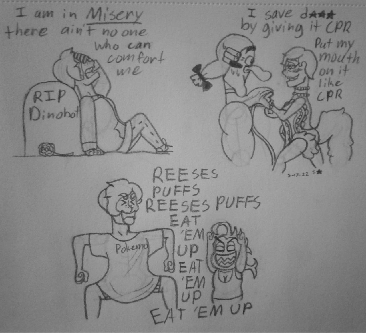 Misery x CPR x Reese's Puffs Shipping Meme? by SunstarOfTheNorth on