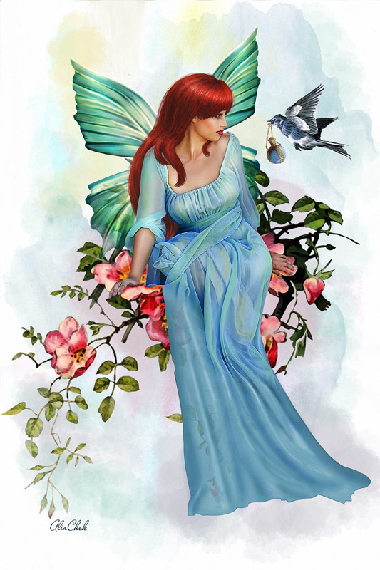 Fairy and Bird