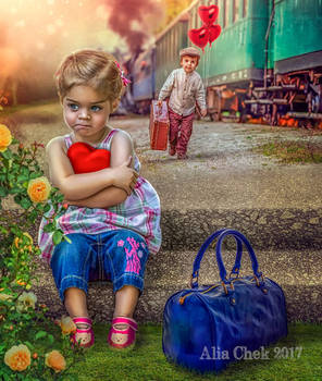 Girl Waiting