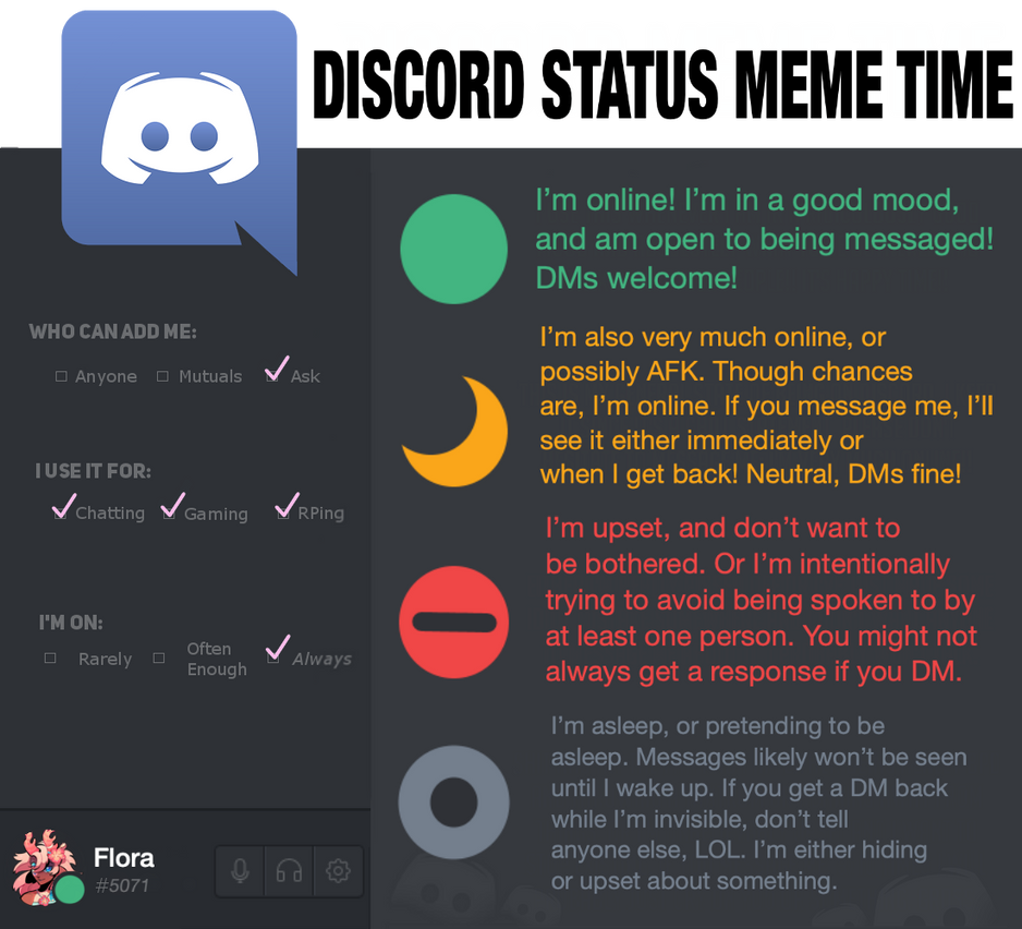 Discord Status Meme By Florakoko On DeviantArt discord-status-meme-by-florakoko-on-deviantart