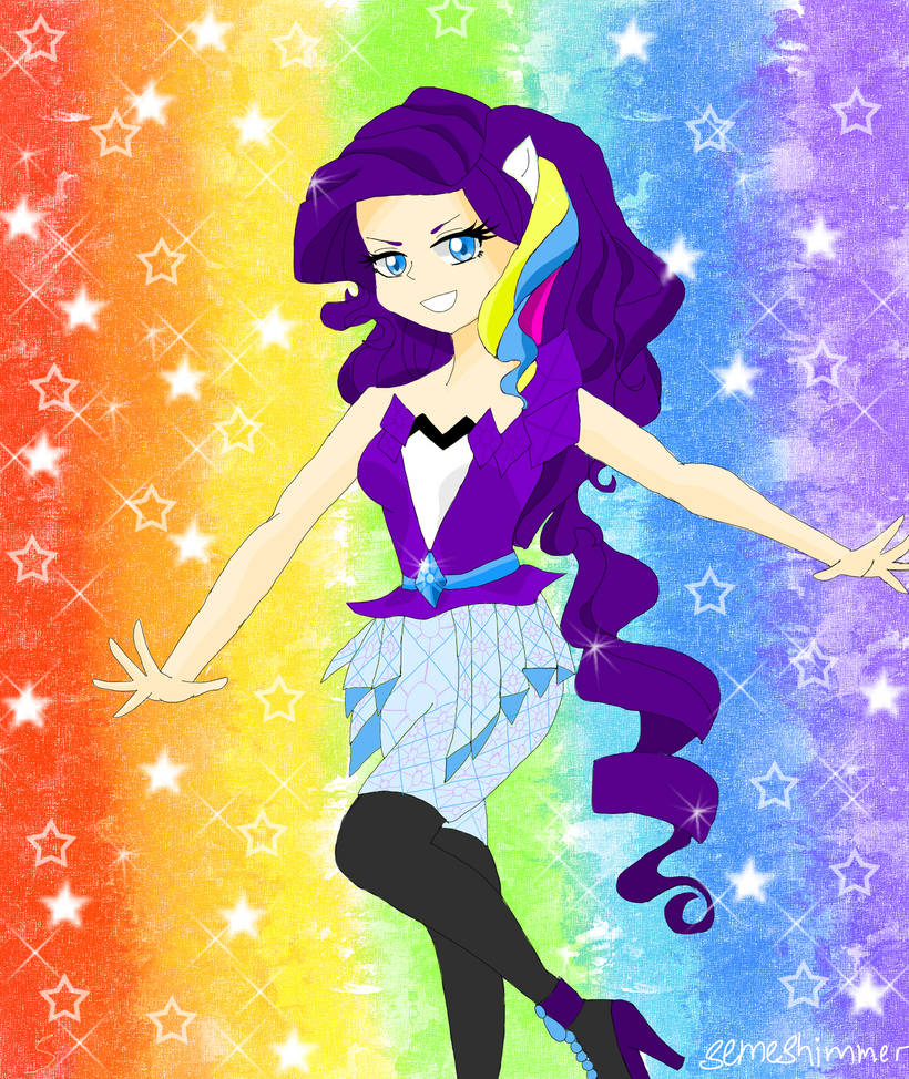 Rainbow Rocks Rarity Crossplay Rarity Rainbow Rocks by semeshimmer on DeviantArt