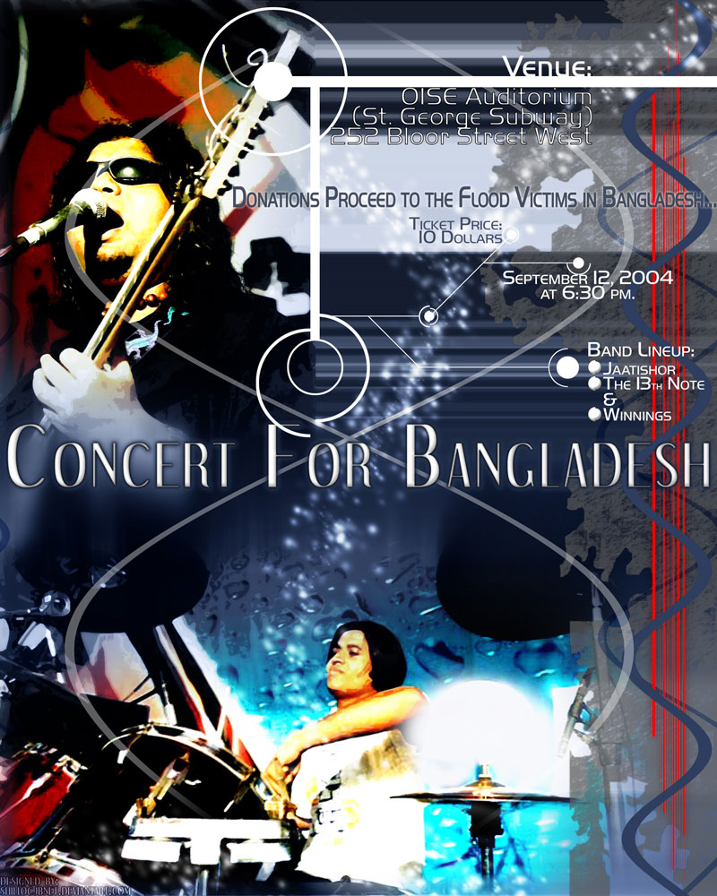 BD Flood Concert Poster 2