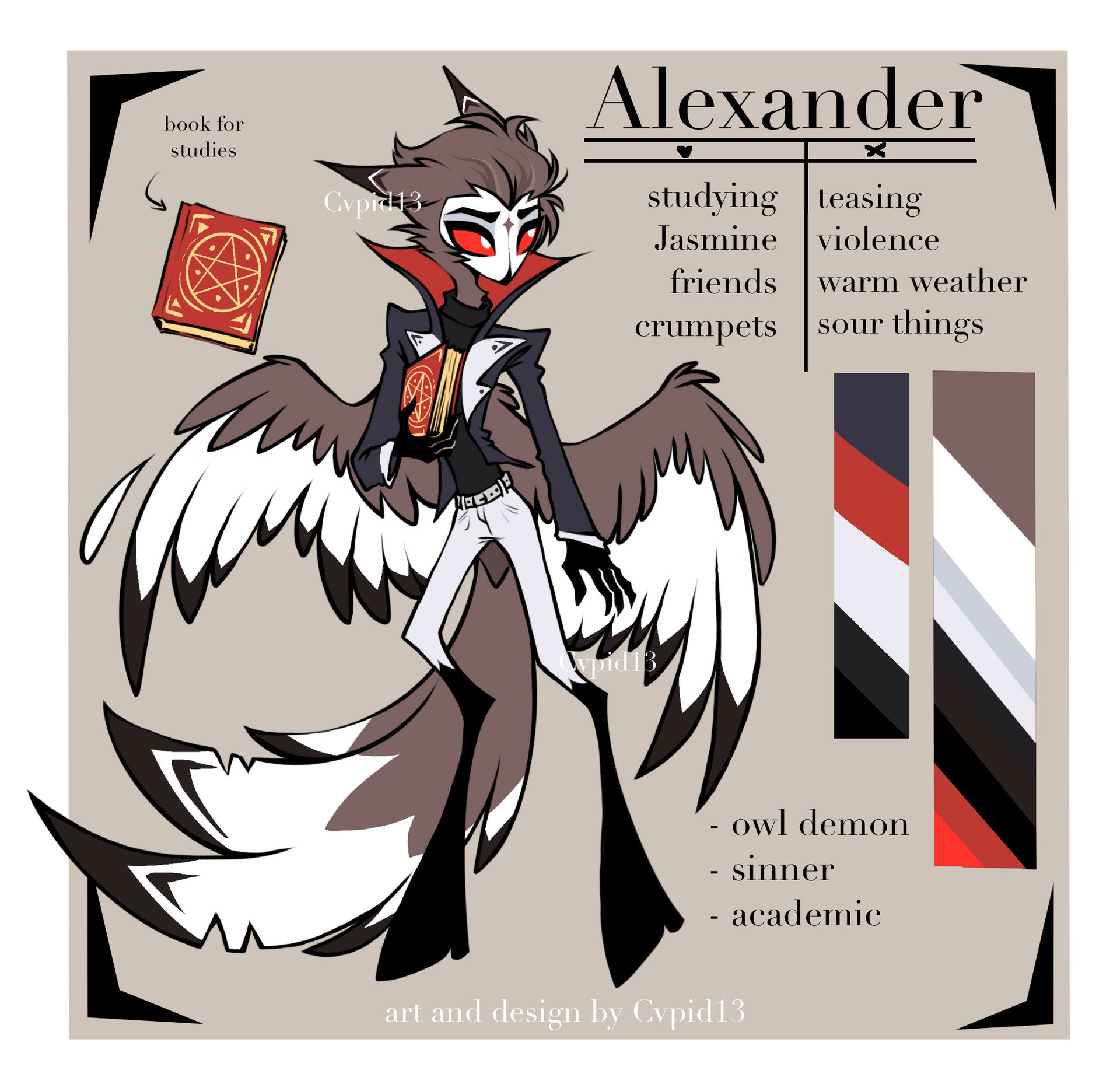 Deviantart Alexander Fallout Alexander ref sheet Twitter commission by BlurrieForest on DeviantArt