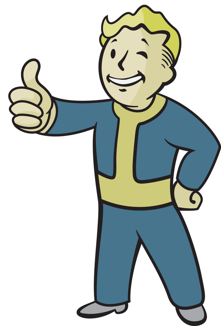 Vault Boy Vector By GoblinEngineer On DeviantArt