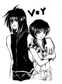 Yuffie and Vincent