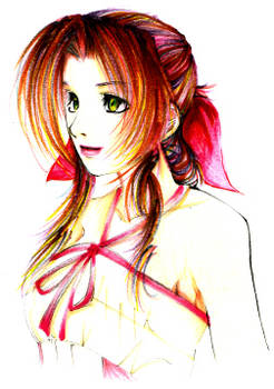 Aerith in Kingdom Hearts II