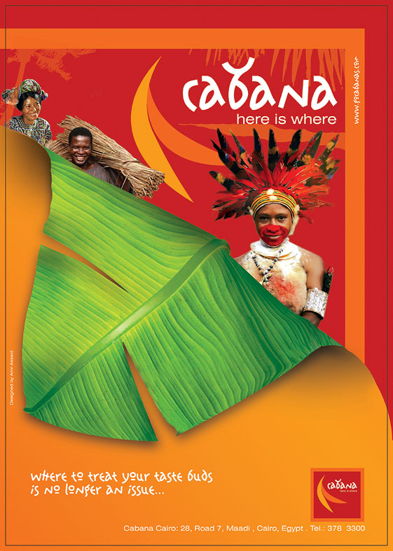 Cuba Cabana Print Ad