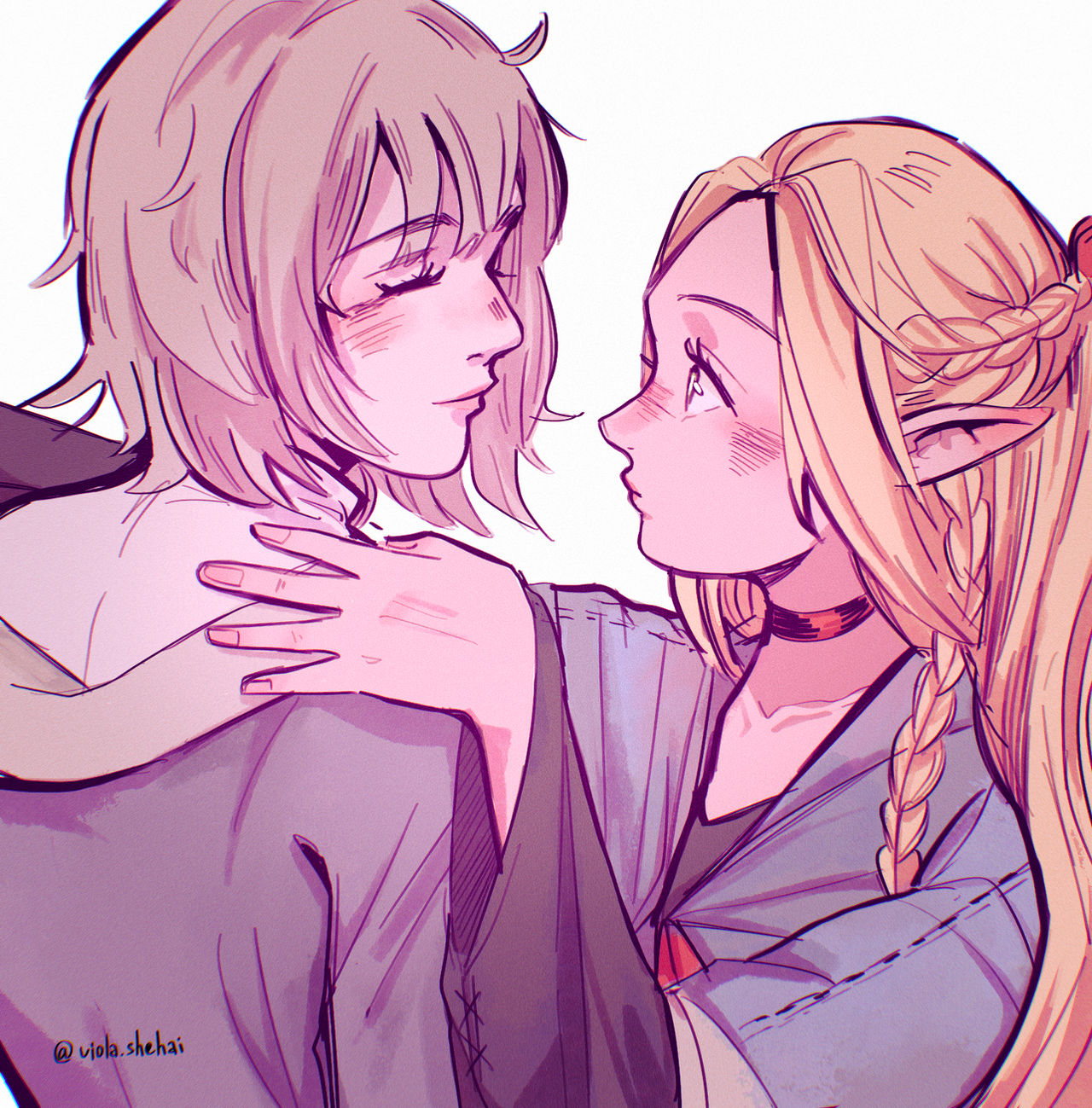 Falin Deviantart Falin and Marcille by s7mire on DeviantArt