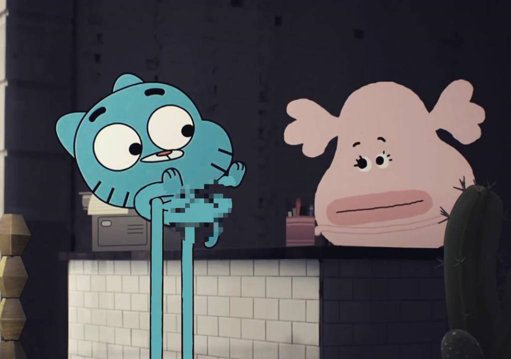 Naked Gumball (Censored Version) by Matureman91 on DeviantArt