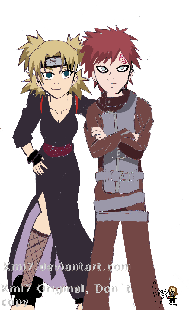 Gaara_and_Temari by Haoiki on DeviantArt