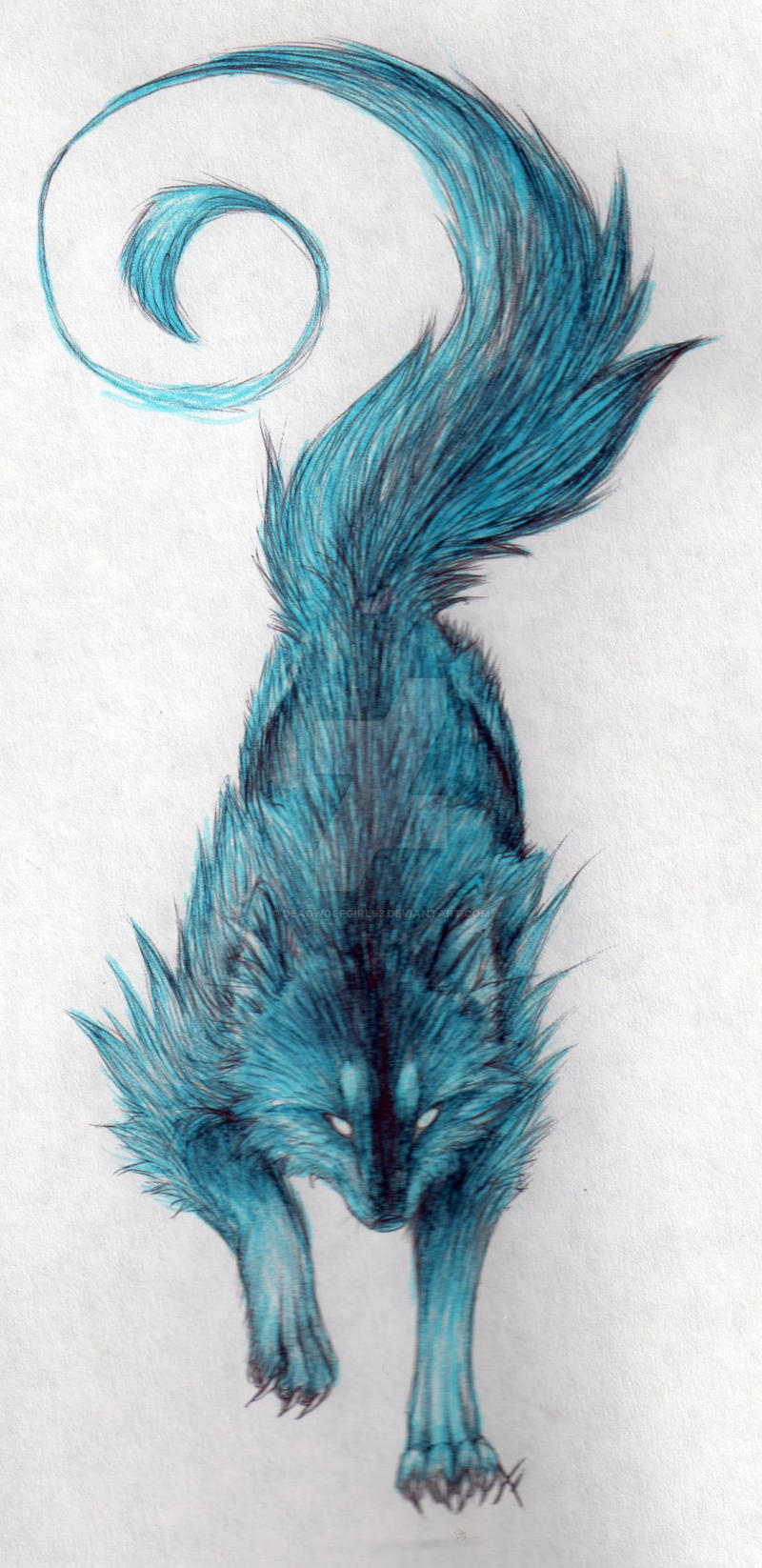 Sketch2 WolfSprite(blue)