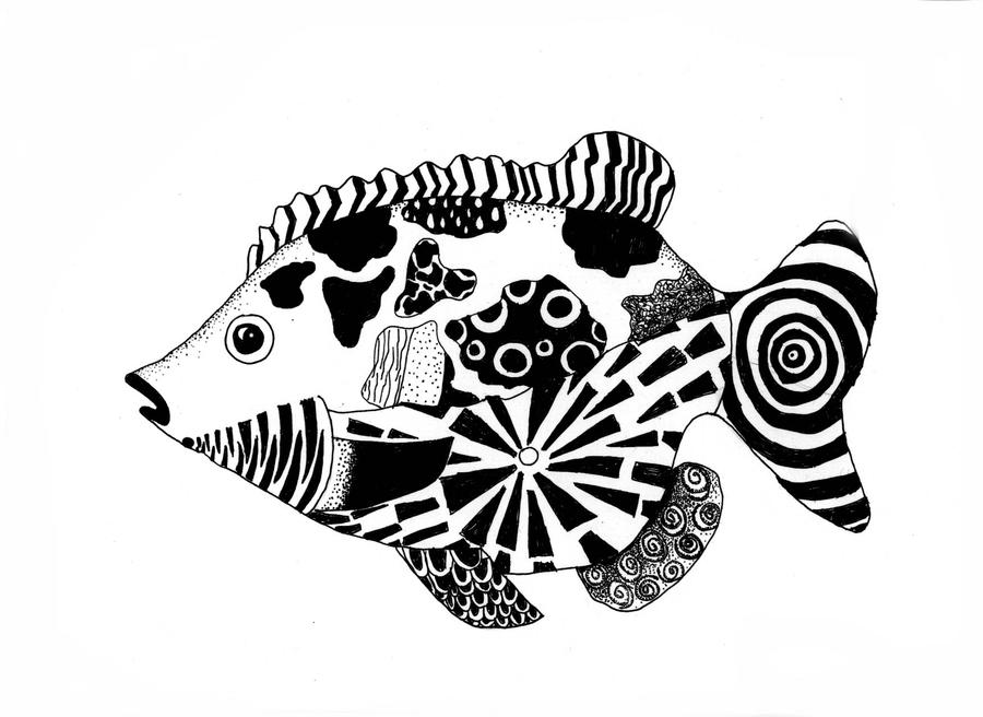 Spindle Patterned Fish Patterned Fish by CeeHead on DeviantArt