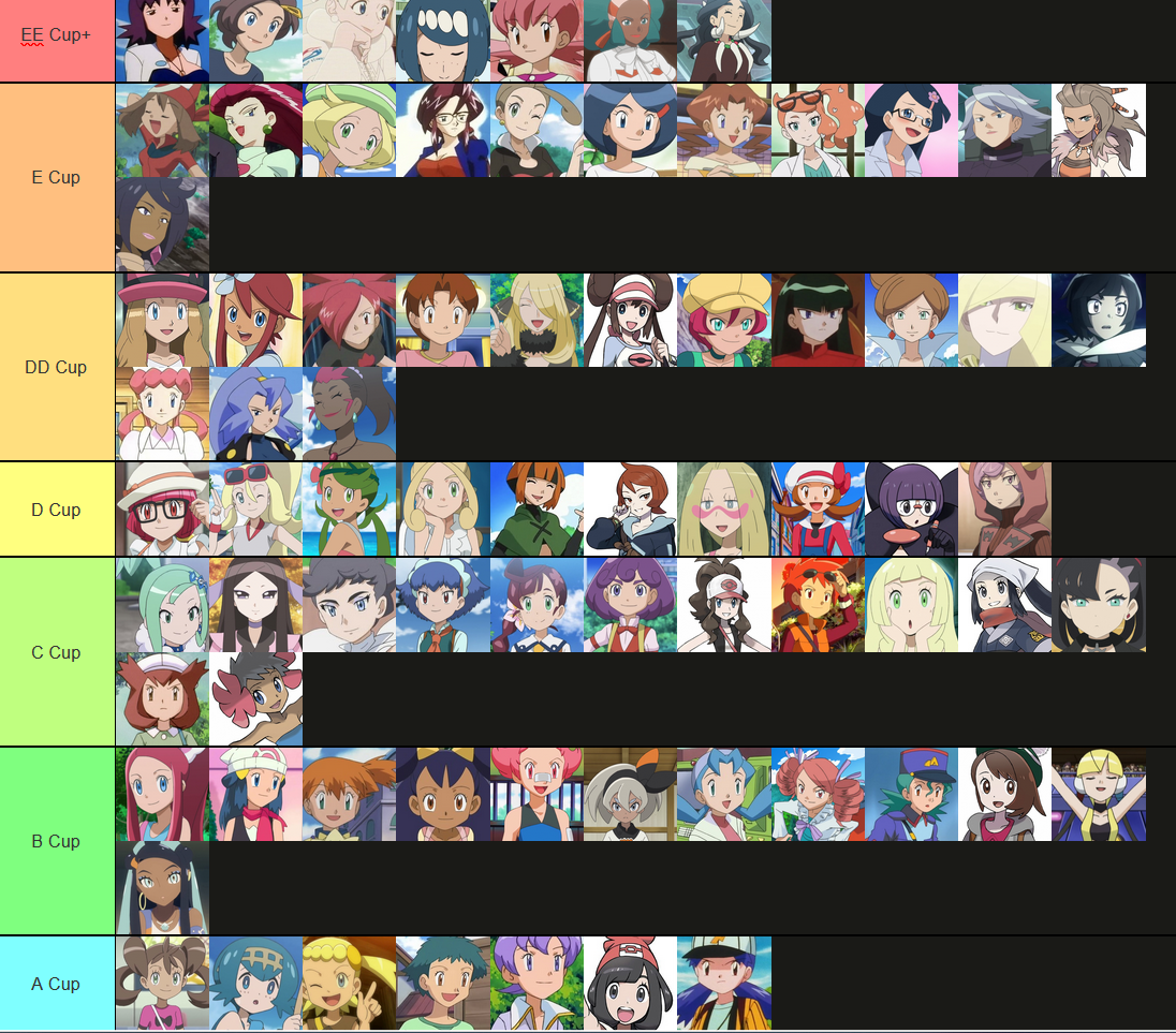 Pokemon Female Characters