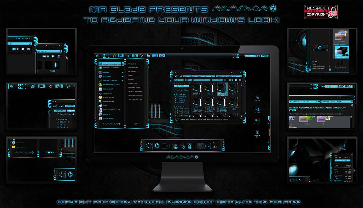 Reactor-X Theme Series by Mr-Blade on DeviantArt