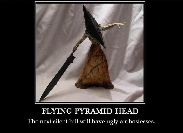Flying Pyramid Head by Fokaron on DeviantArt