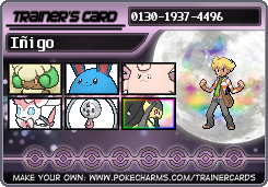 Fairy Gym Leader Inigo (Trainer Card)