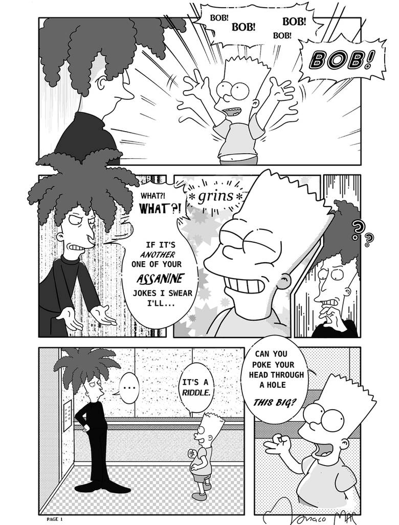 A Riddle: page 1 by MonacoMac on DeviantArt