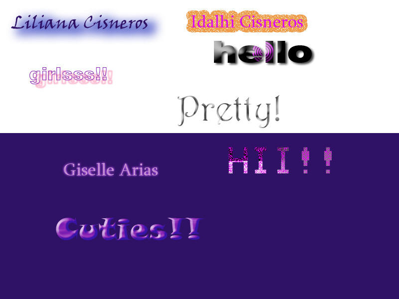 Lessly Letras letras by lilicg on DeviantArt