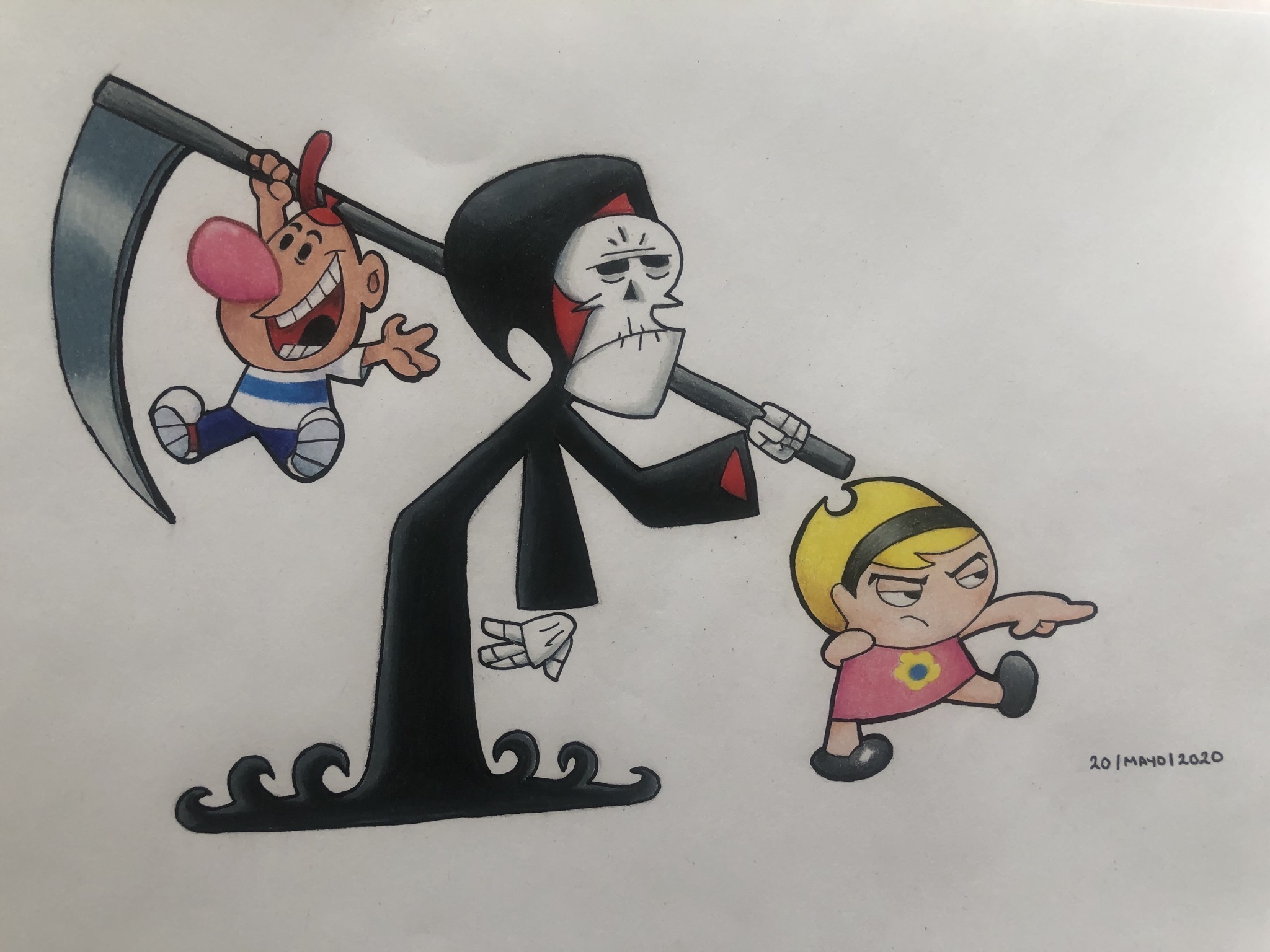 The Grim adventures of Billy and Mandy by ChappyKagura on DeviantArt