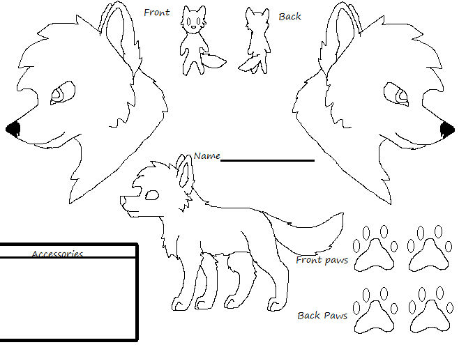 Wolf Reference Format Wolf Reference Sheet by Hyperactive-Blue on DeviantArt