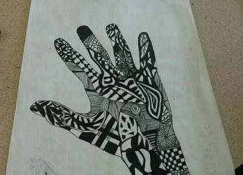 Zentangle Hand