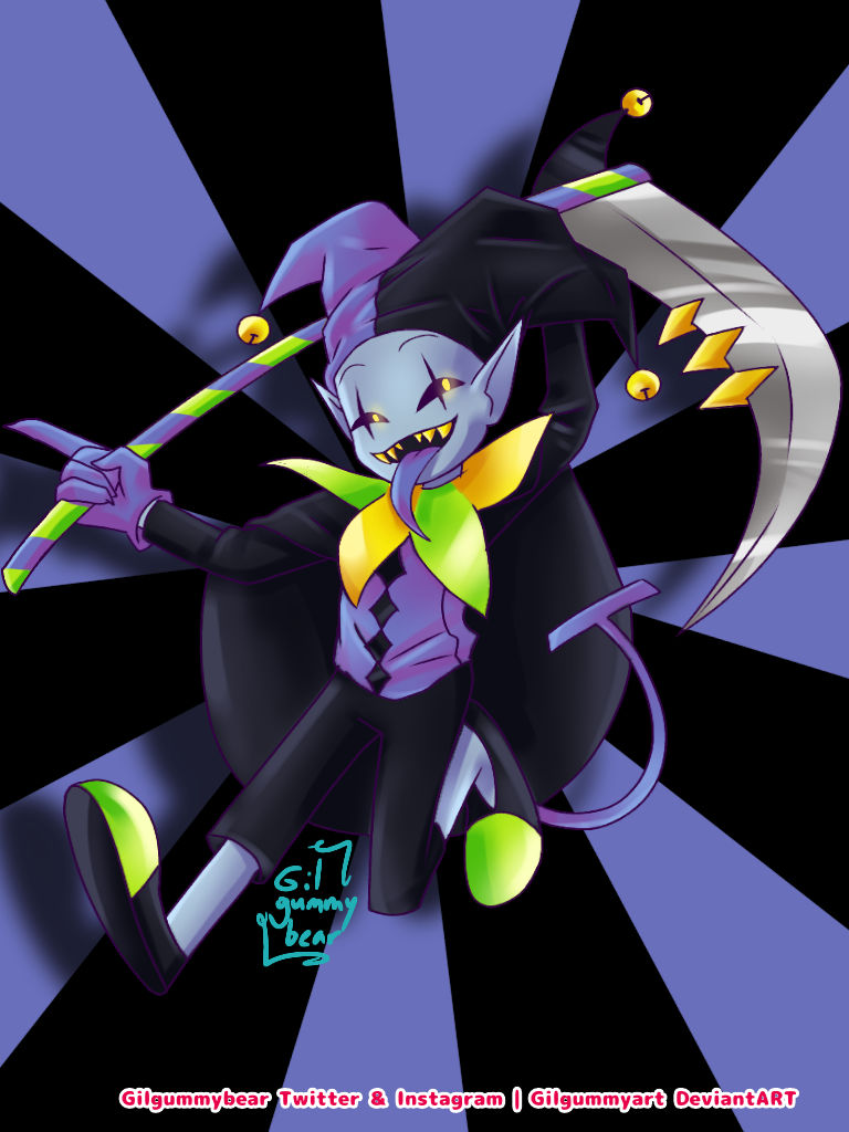 Jevil by GilGummyArt on DeviantArt