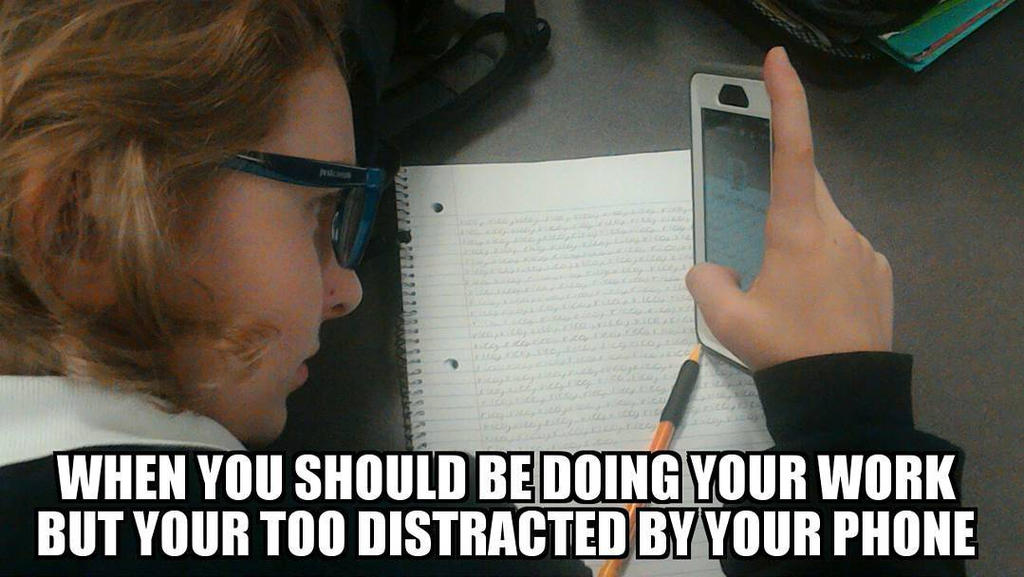 When you should be doing your work MEME by jroxs12 on DeviantArt