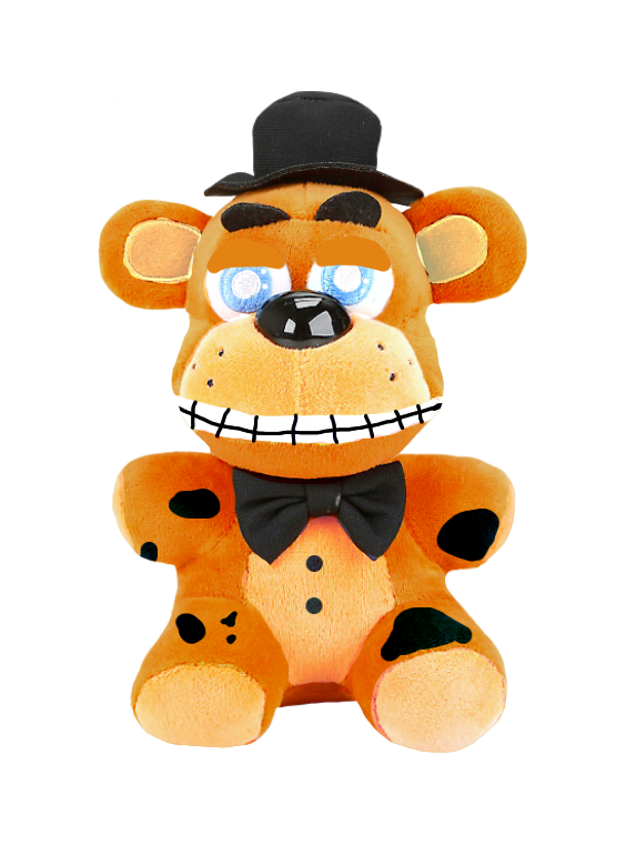 FNaF Custom Plush Showcase: Withered Golden Freddy 