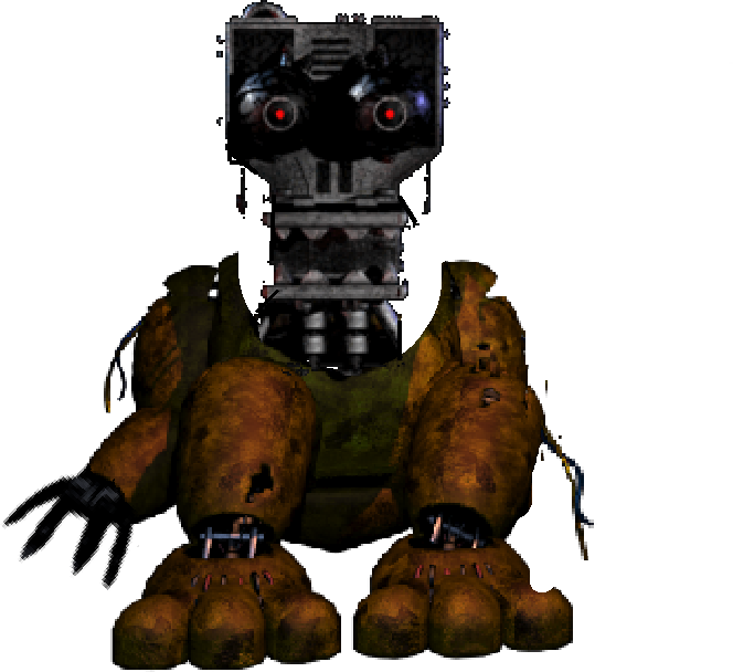 C4D FNAF World Adventure nightmare Chica full body by mauricio2006 on  DeviantArt