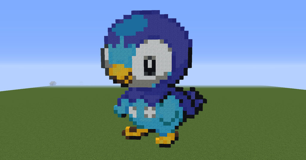 Piplup Pixel Art by trollpixelart on DeviantArt