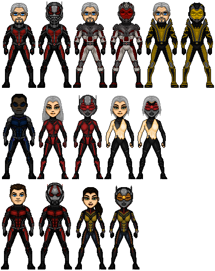 Antman villains by HottubUSA on DeviantArt