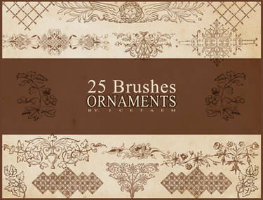 Ornaments Brushes - Icetaem