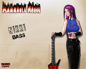 Bassist Nikki