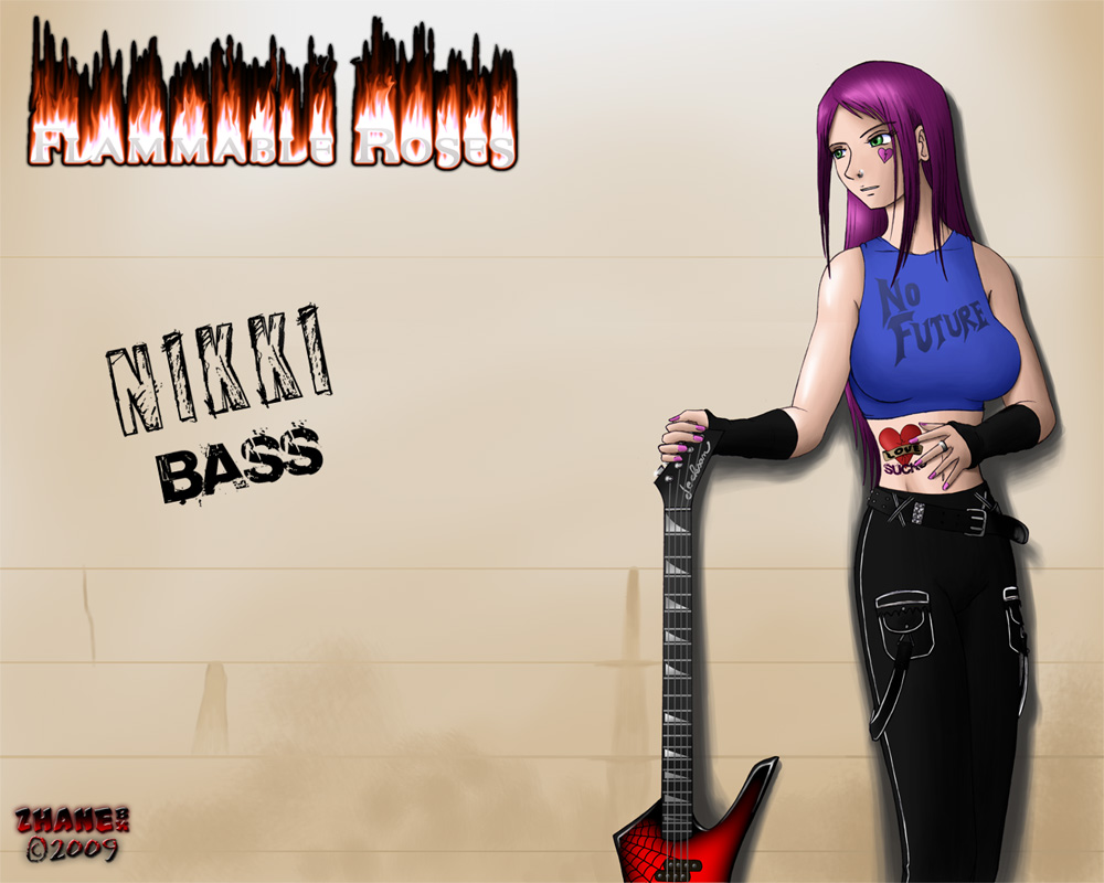 Bassist Nikki