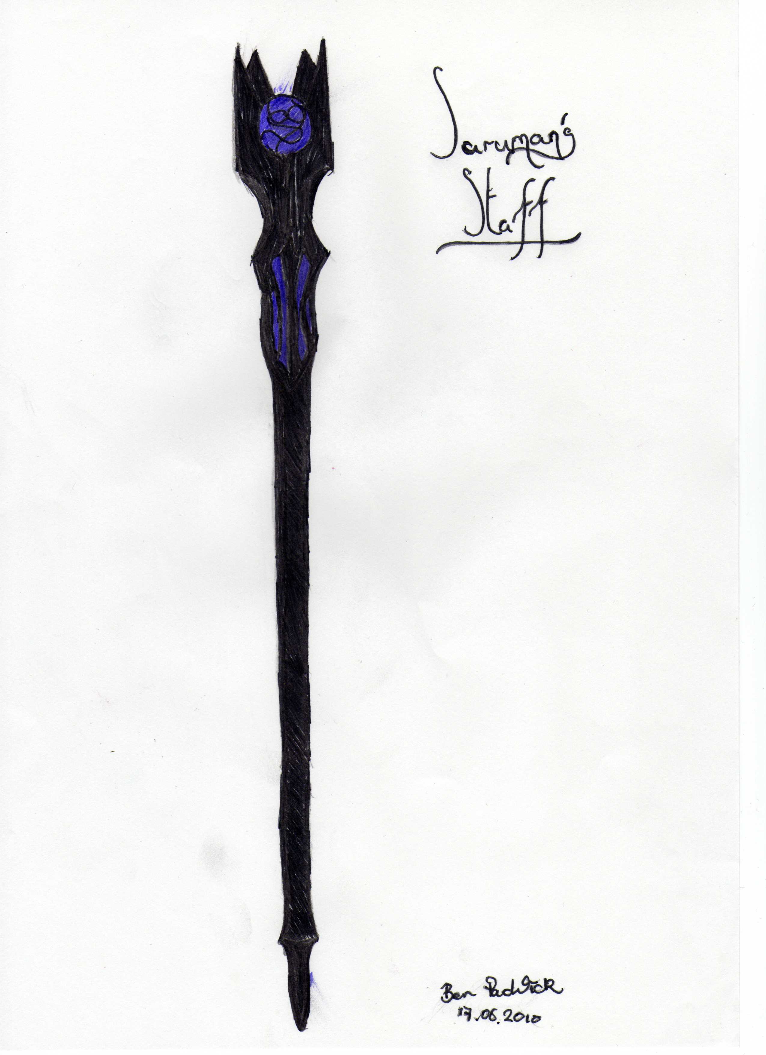 Saruman's Staff -Coloured-