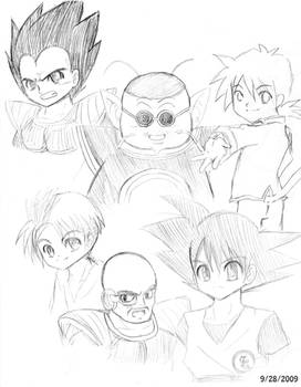 Dragon Ball Z Fan Art 2009