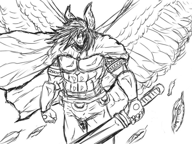 anjo guerreiro by Ninjasecreto on DeviantArt