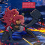Free Art: Red Flex/Rebecca Red