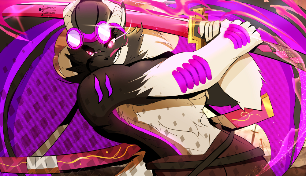 Finished YCH Bladed Faded