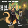 Sonic Adoptable Lashe The Snake