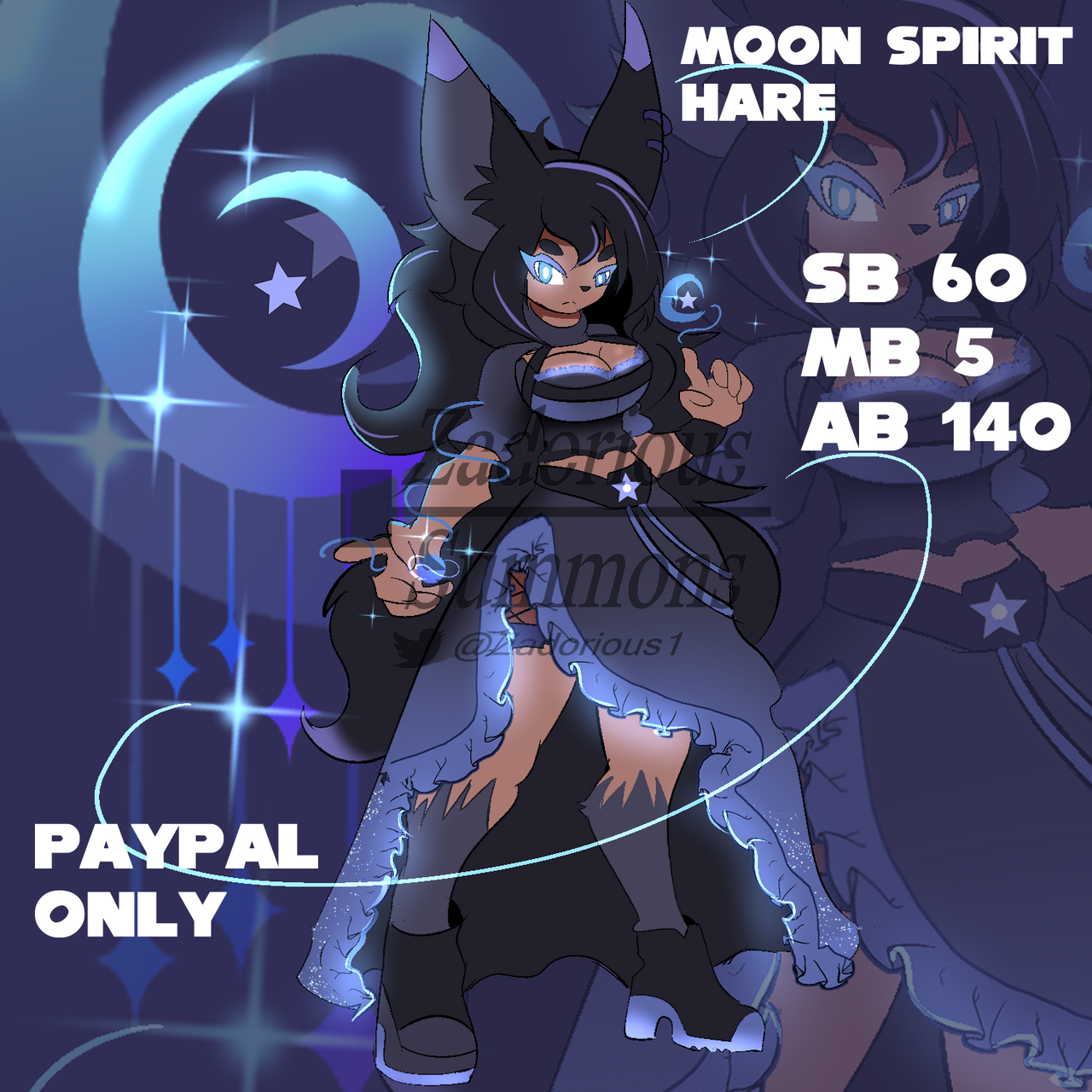 MOON SPIRIT HARE ADOPT