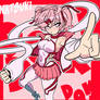 Elastic Hero Natsuki (Doki Doki Literature club)