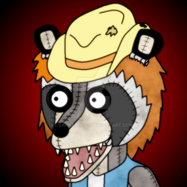 Sam The Racoon Freddy Fazbear Animatronic Sammy the Raccoon by SankaJones on DeviantArt